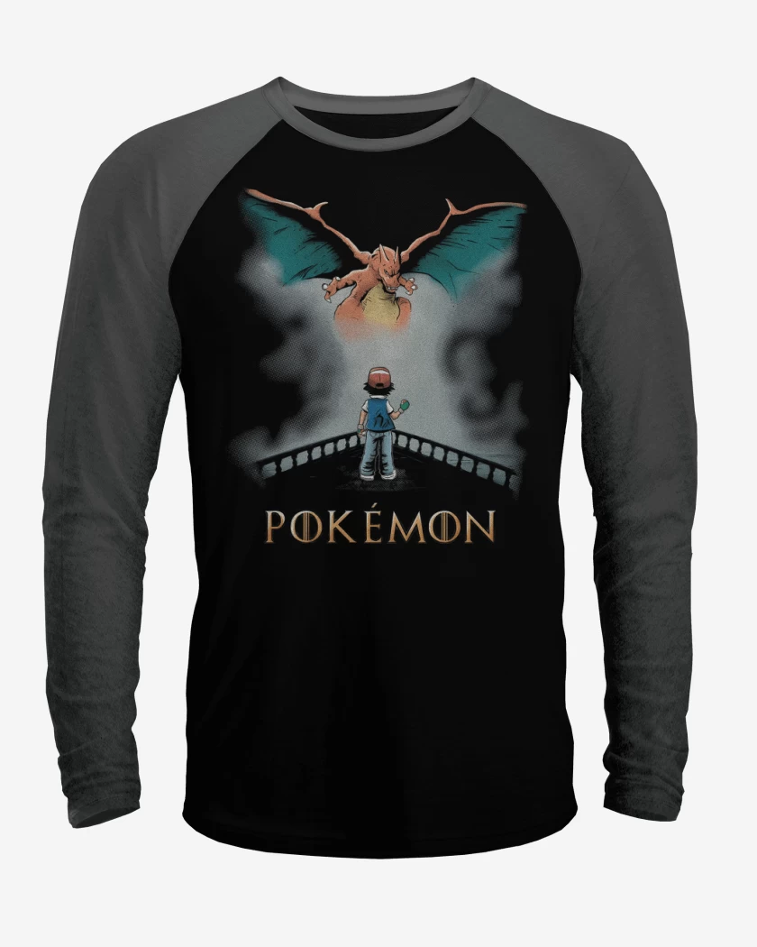 Polera Raglan Pokethrone