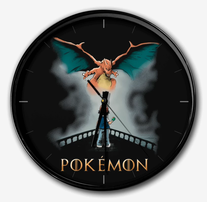 Reloj Negro de Pokethrone