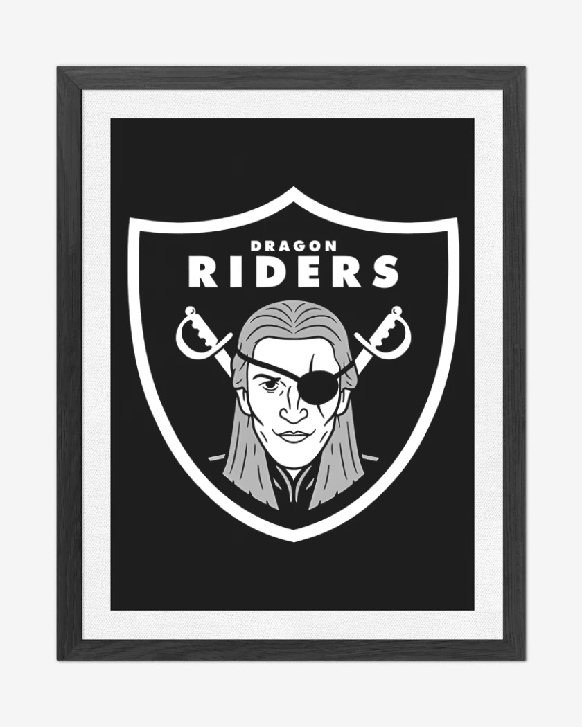 Cuadro decorativo Dragon Riders