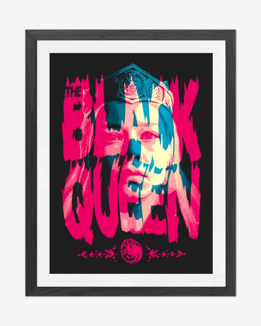 Cuadro decorativo Negro de The Black Queen