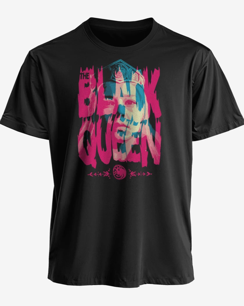 Polera premium Negro de The Black Queen
