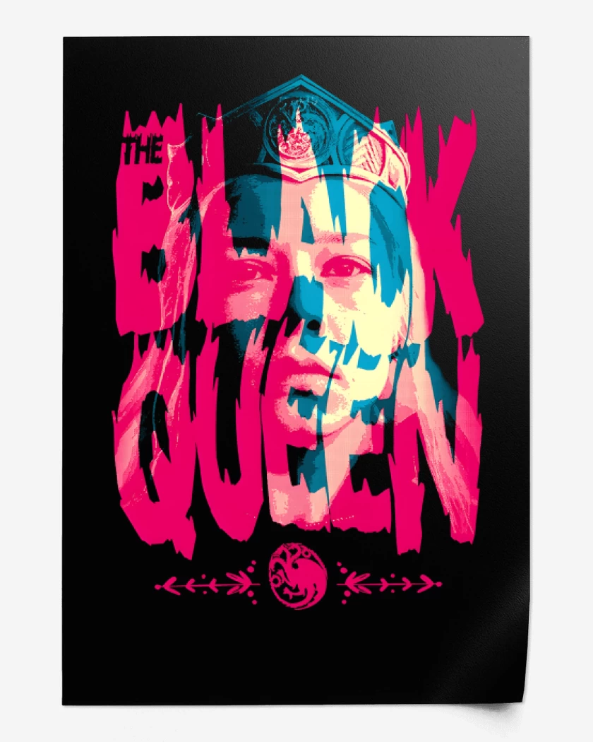 Print Negro de The Black Queen