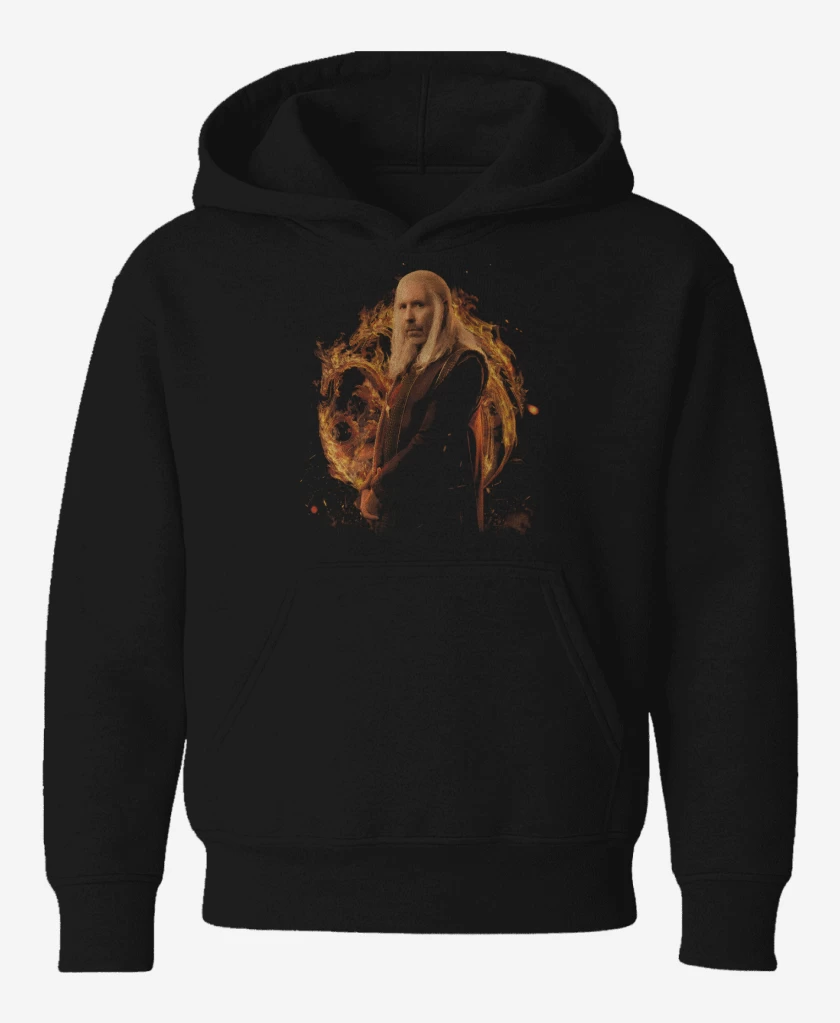 Poleron de niño Negro de Viserys Targaryen 