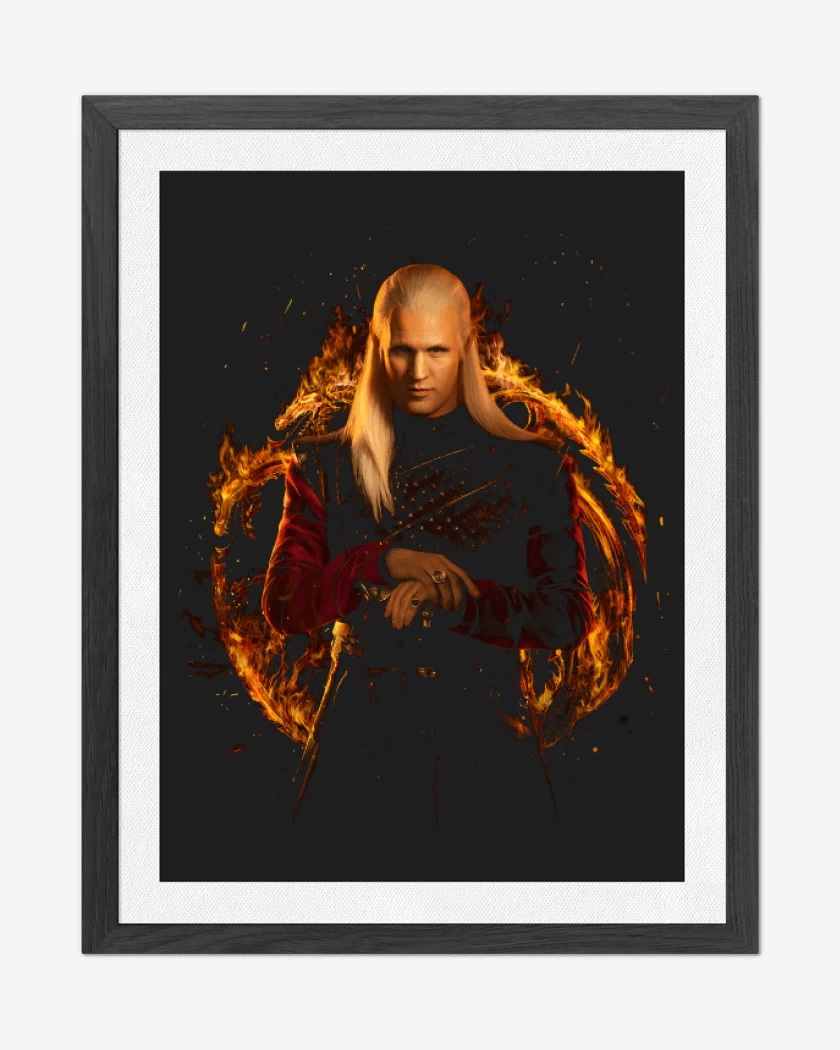 Cuadro decorativo Daemon Targaryen