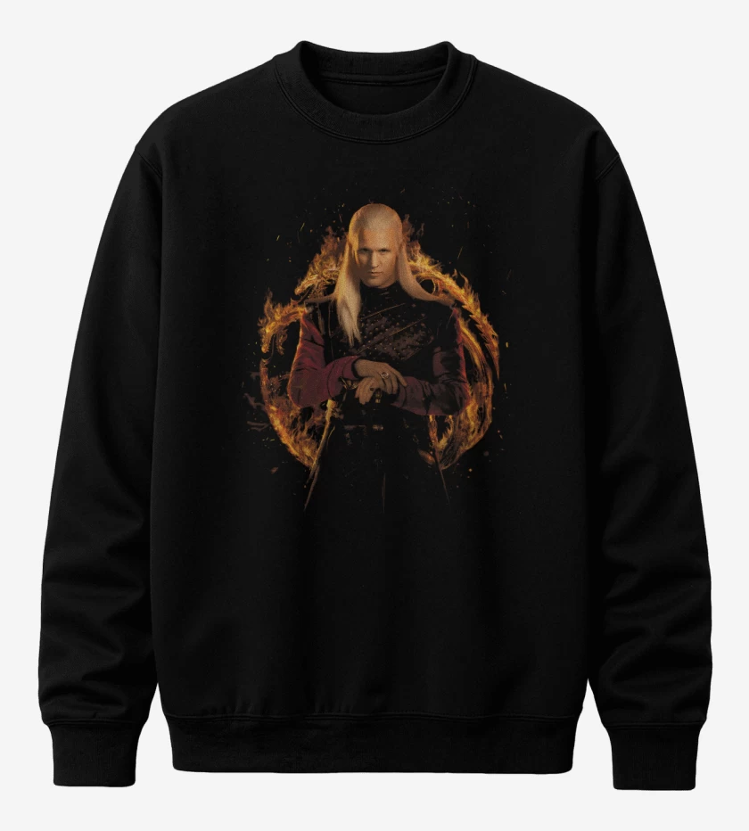 Poleron polo Daemon Targaryen