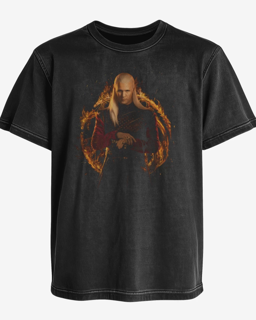 Polera desgastada Daemon Targaryen