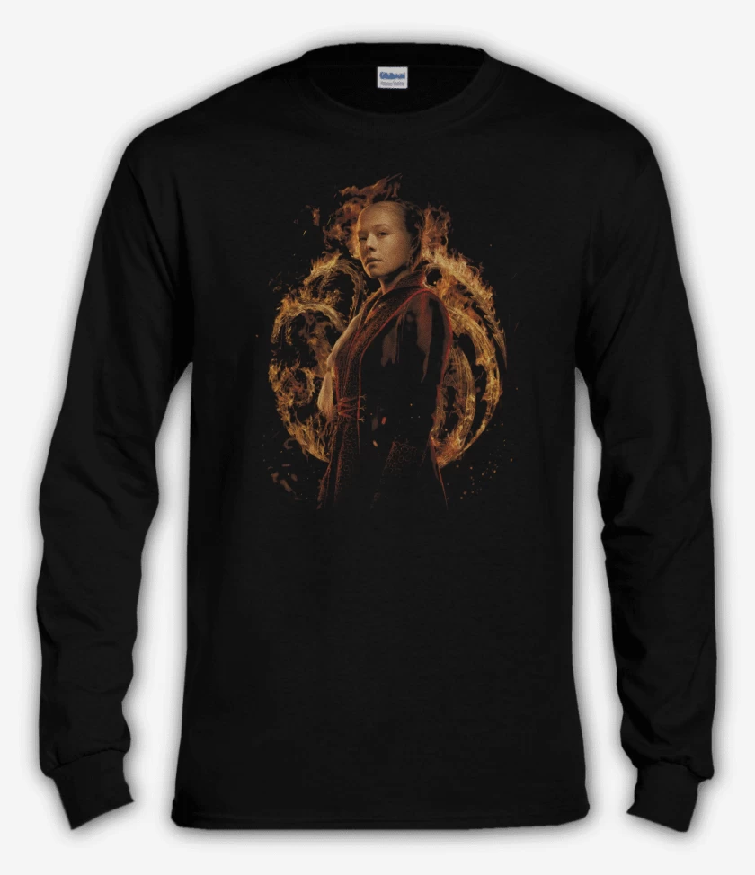 Polera manga larga Rhaenyra Targaryen