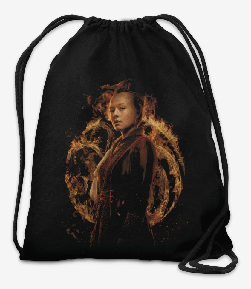Mochila Negro de Rhaenyra Targaryen