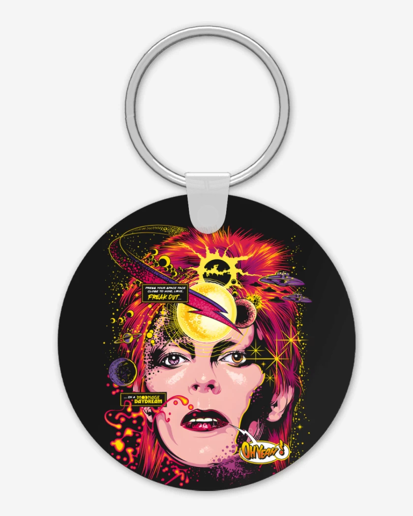 Llavero Space Bowie