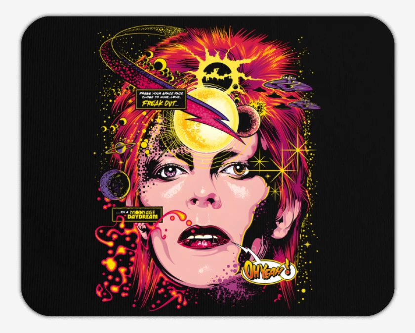 Mousepad Space Bowie
