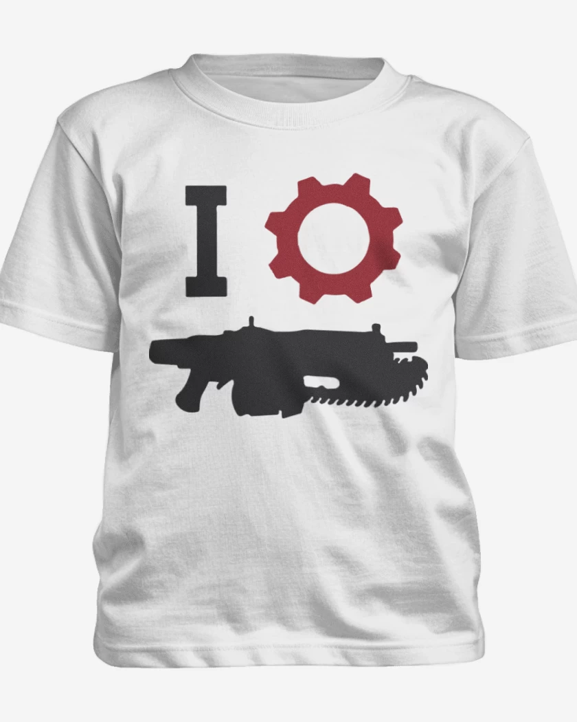 Polera de niño Blanco de Gears