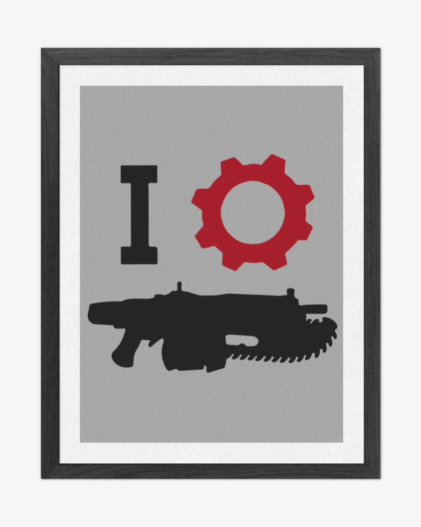 Cuadro decorativo Gris Melange de Gears