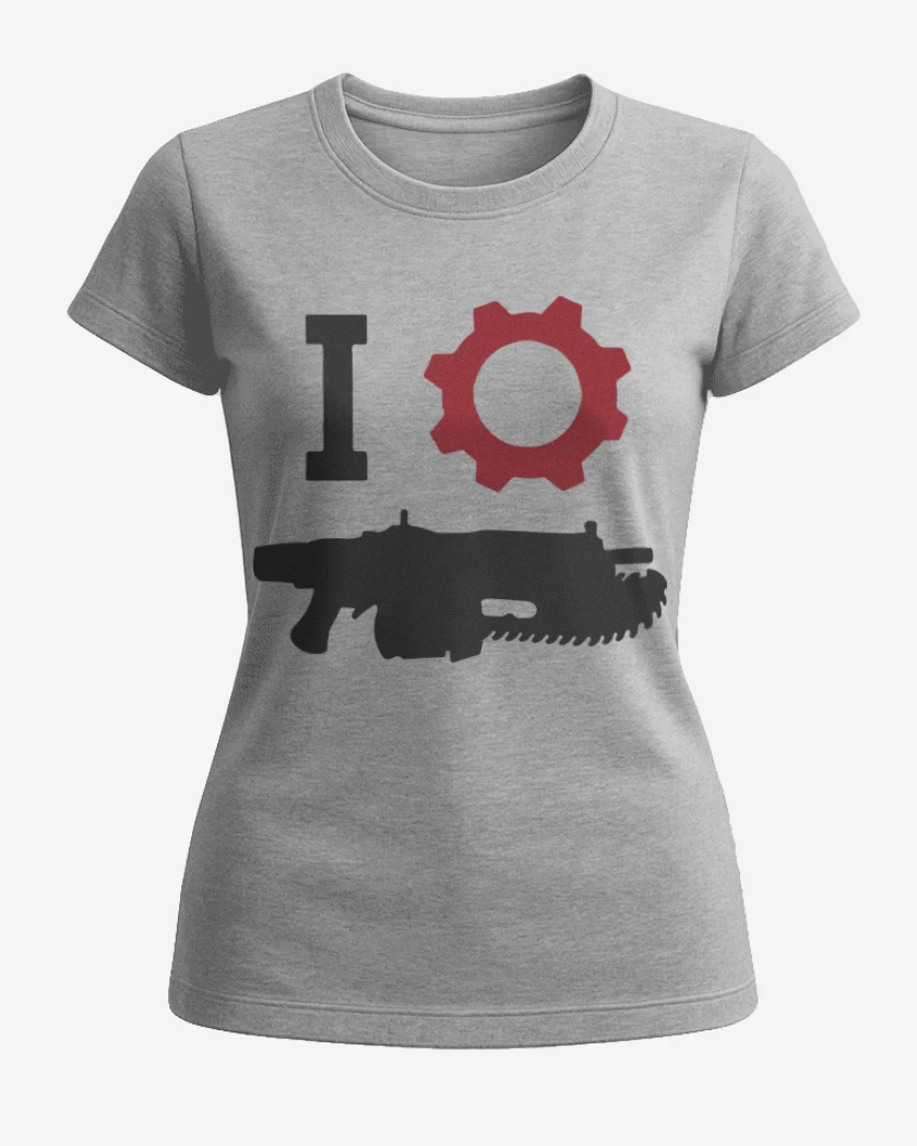 Polera de Mujer Gris Melange de Gears