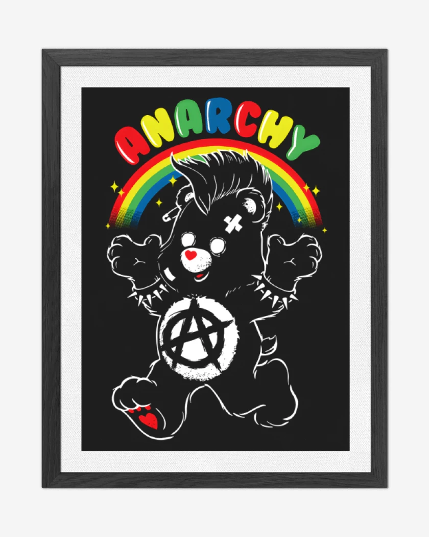 Cuadro decorativo Negro de Anarcute