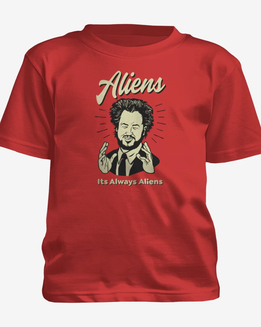 Polera de niño Rojo de Aliens 2