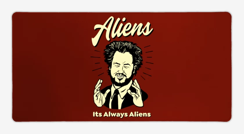 Mouse pad Gamer Aliens 2