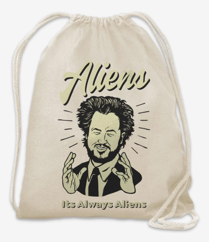 Mochila Blanco de Aliens 2