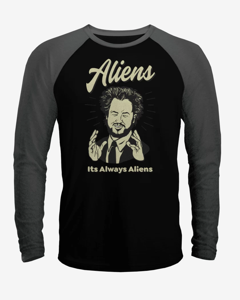 Polera Raglan Aliens 2
