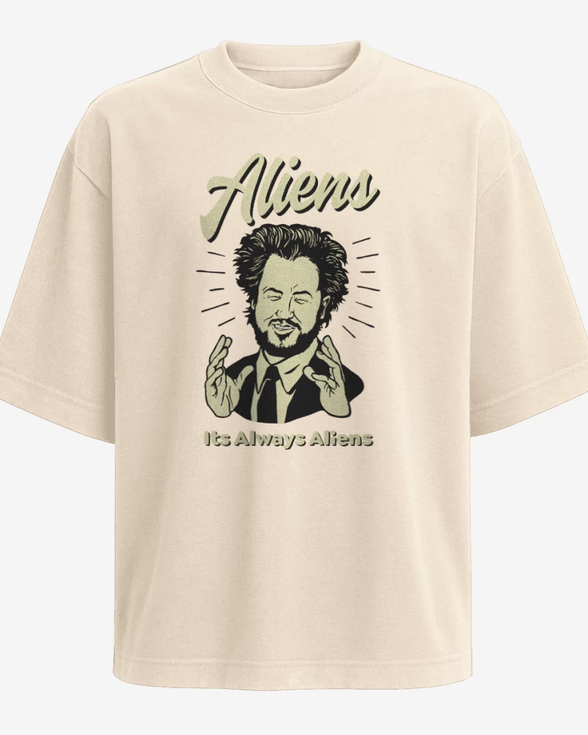 Polera Oversize Aliens 2