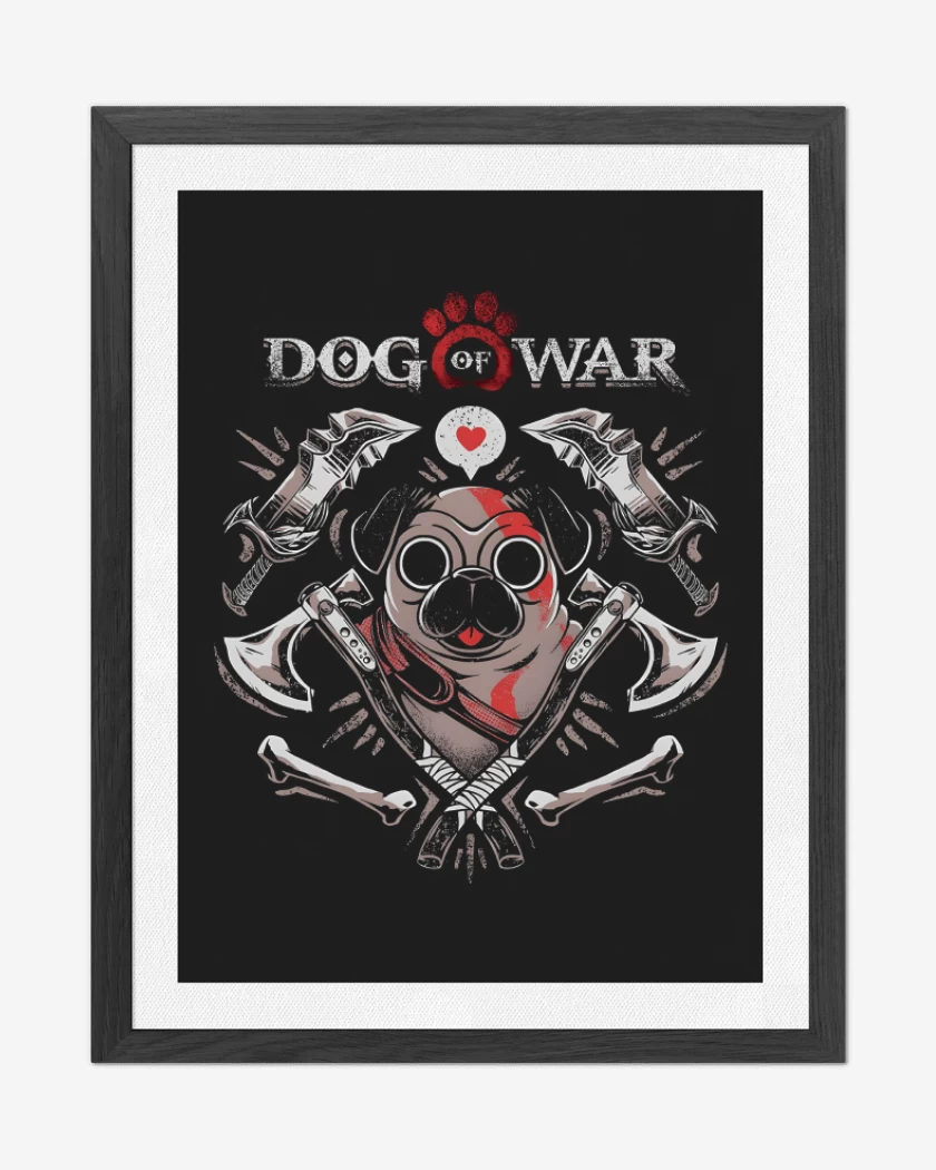 Cuadro decorativo Dog of War