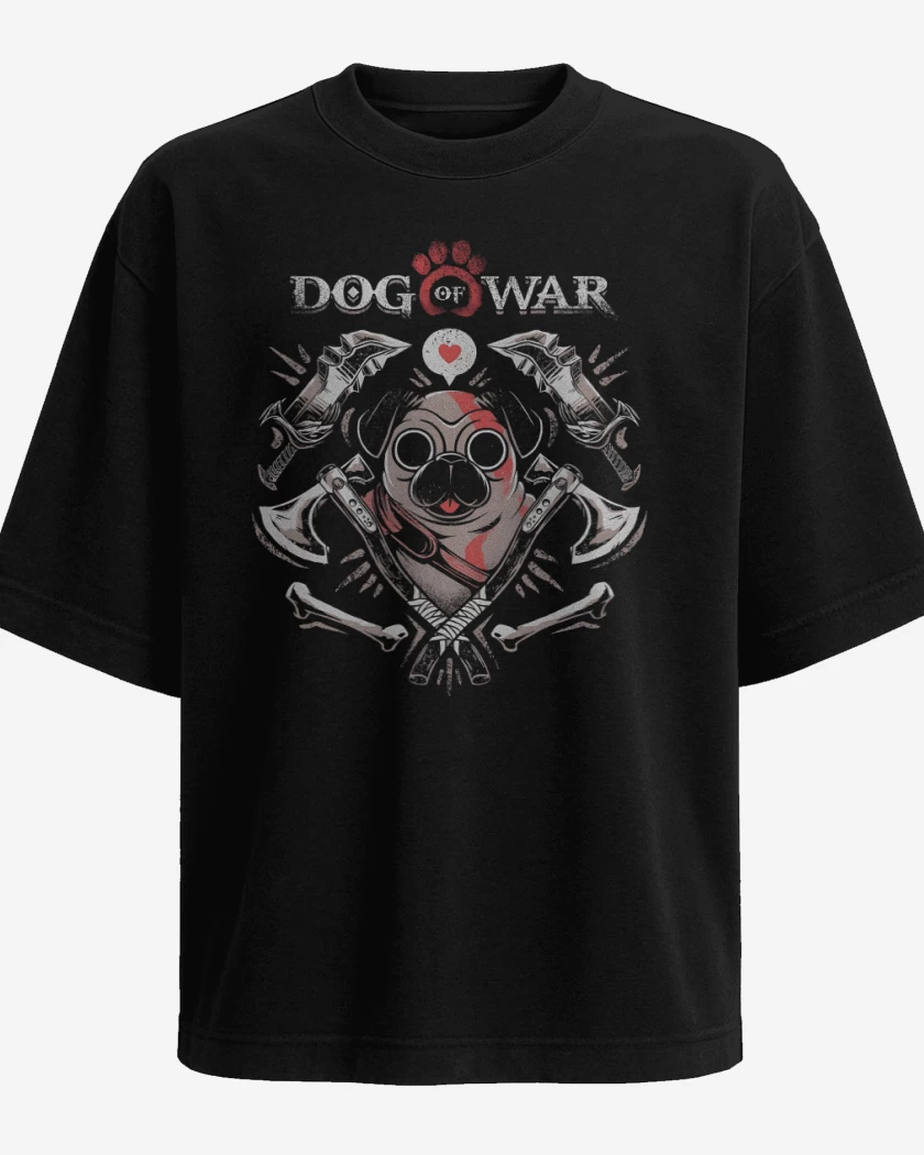 Polera Oversize Dog of War