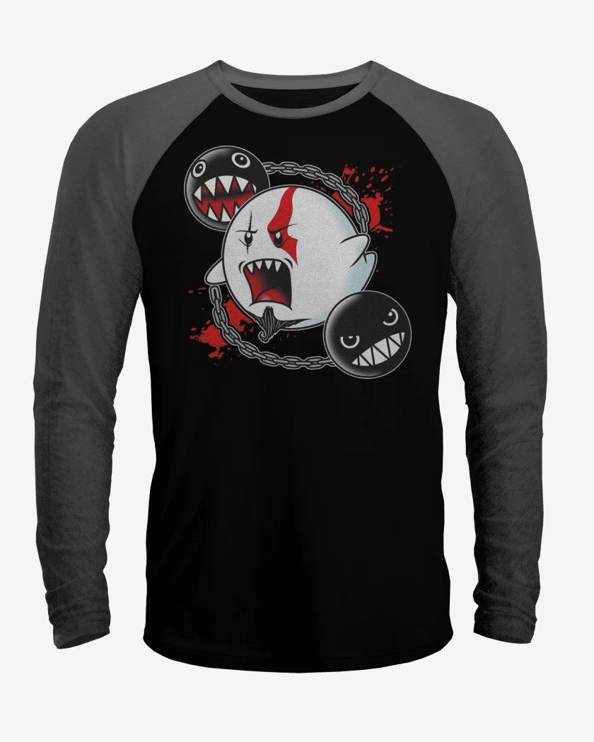 Polera Raglan Fantasma de Esparta