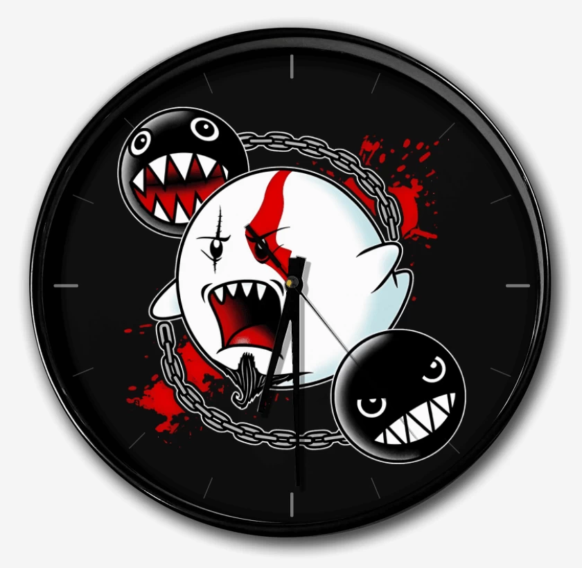 Reloj Negro de Fantasma de Esparta
