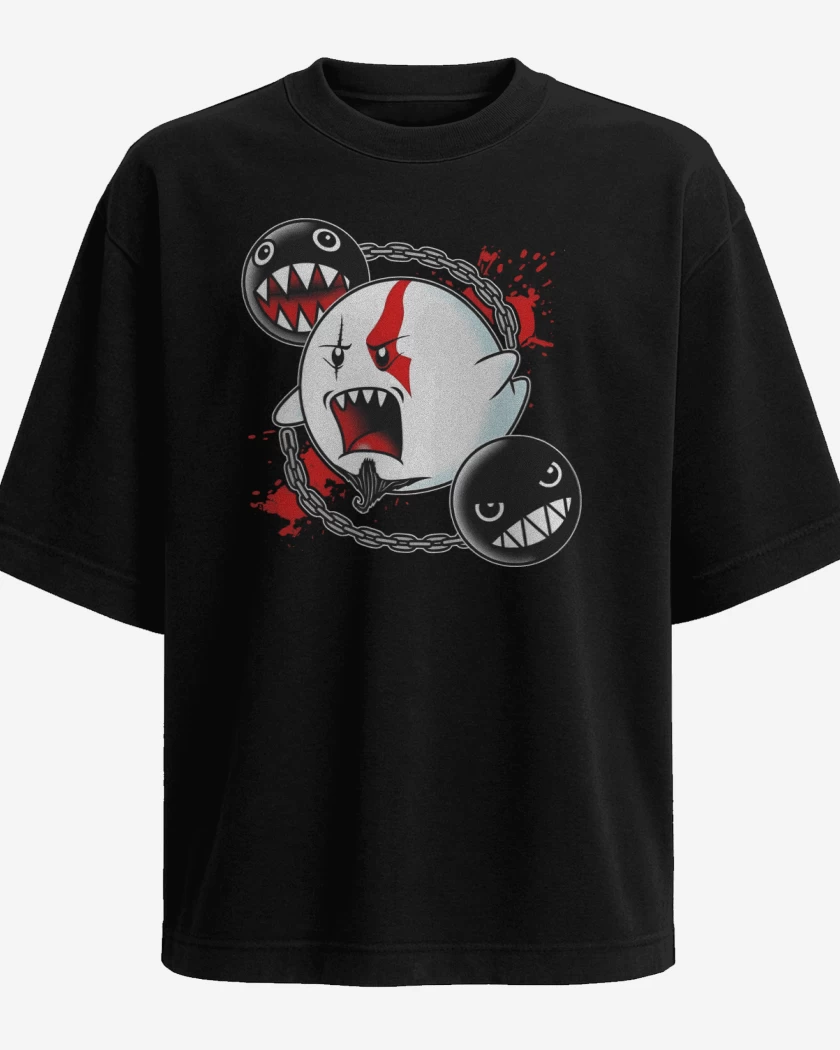 Polera Oversize Fantasma de Esparta