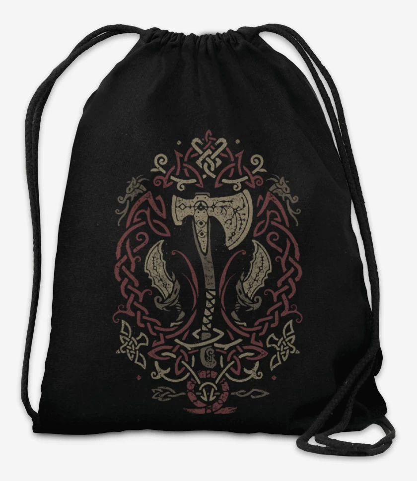 Mochila Negro de Leviatan del Caos