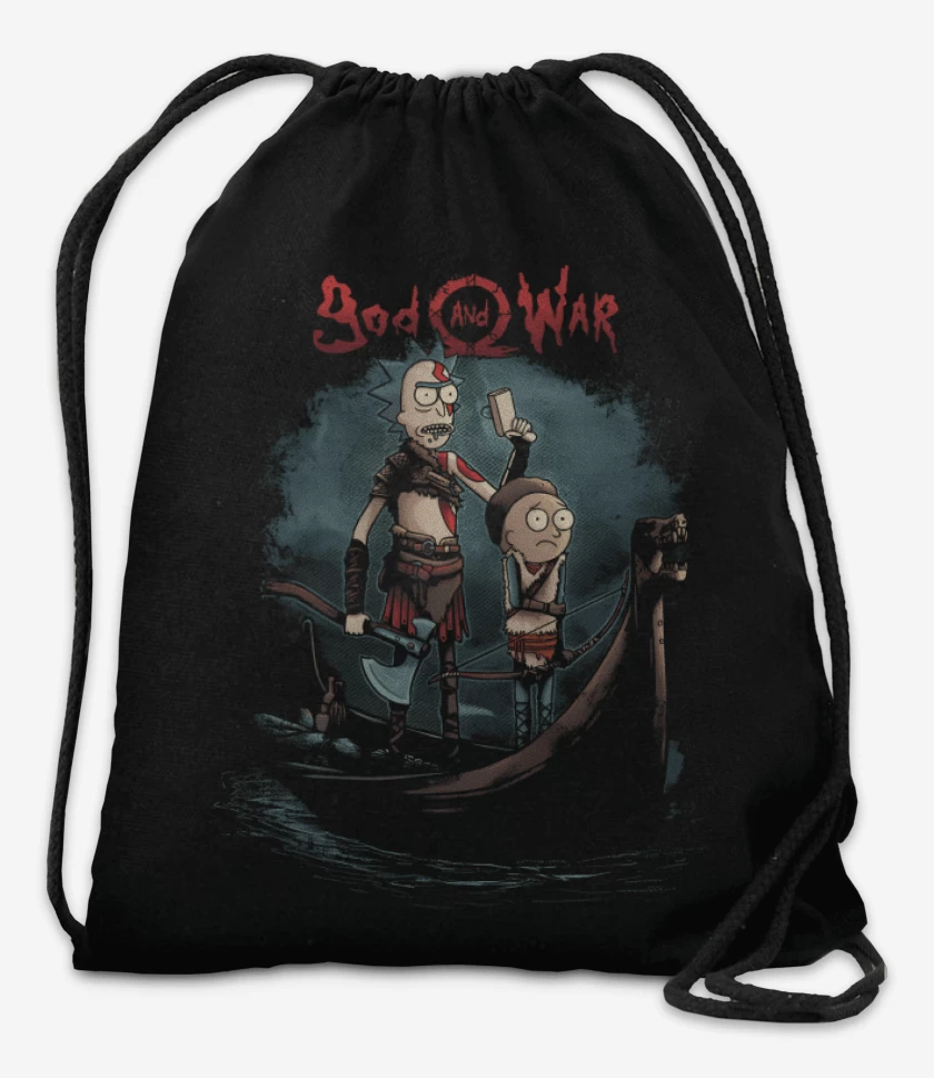 Mochila Negro de God and War