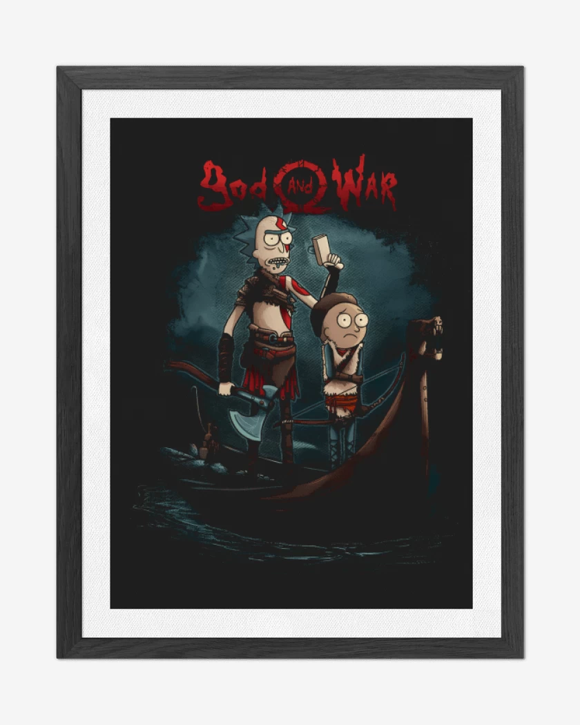Cuadro decorativo God and War
