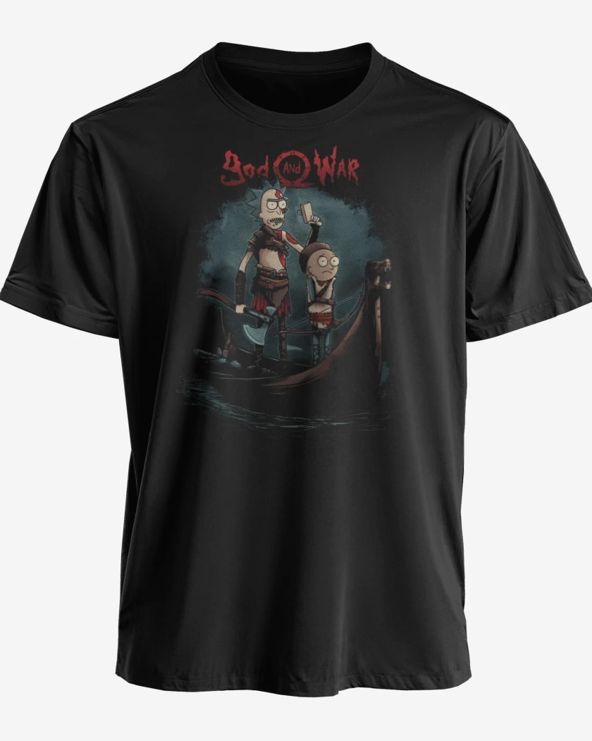 Polera premium Negro de God and War