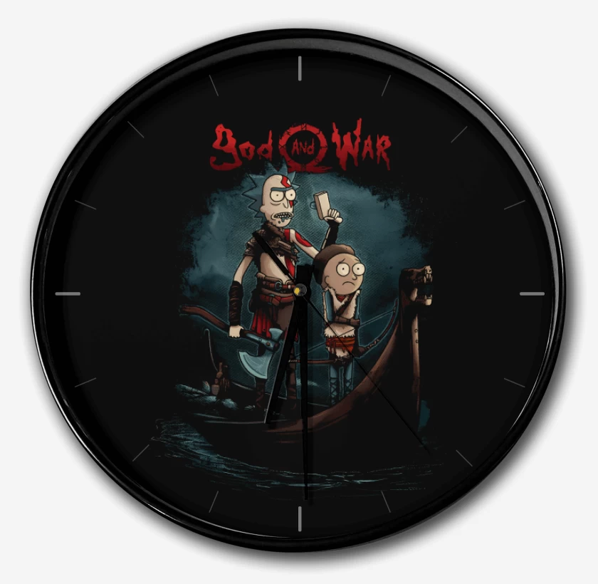 Reloj Negro de God and War