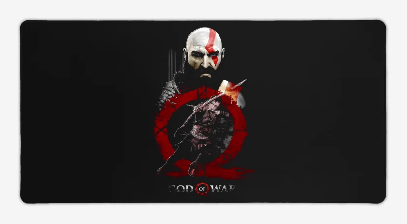 Mouse pad Gamer Negro de Padre e Hijo