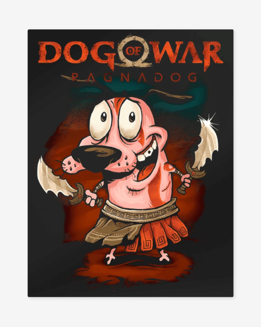 Print metalico Ragnadog