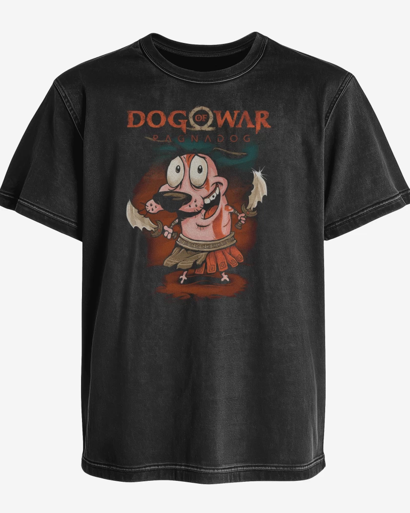 Polera desgastada Ragnadog