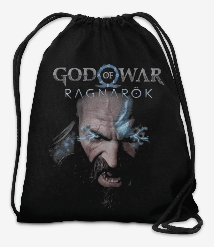 Mochila Negro de Kratos Ragnarok