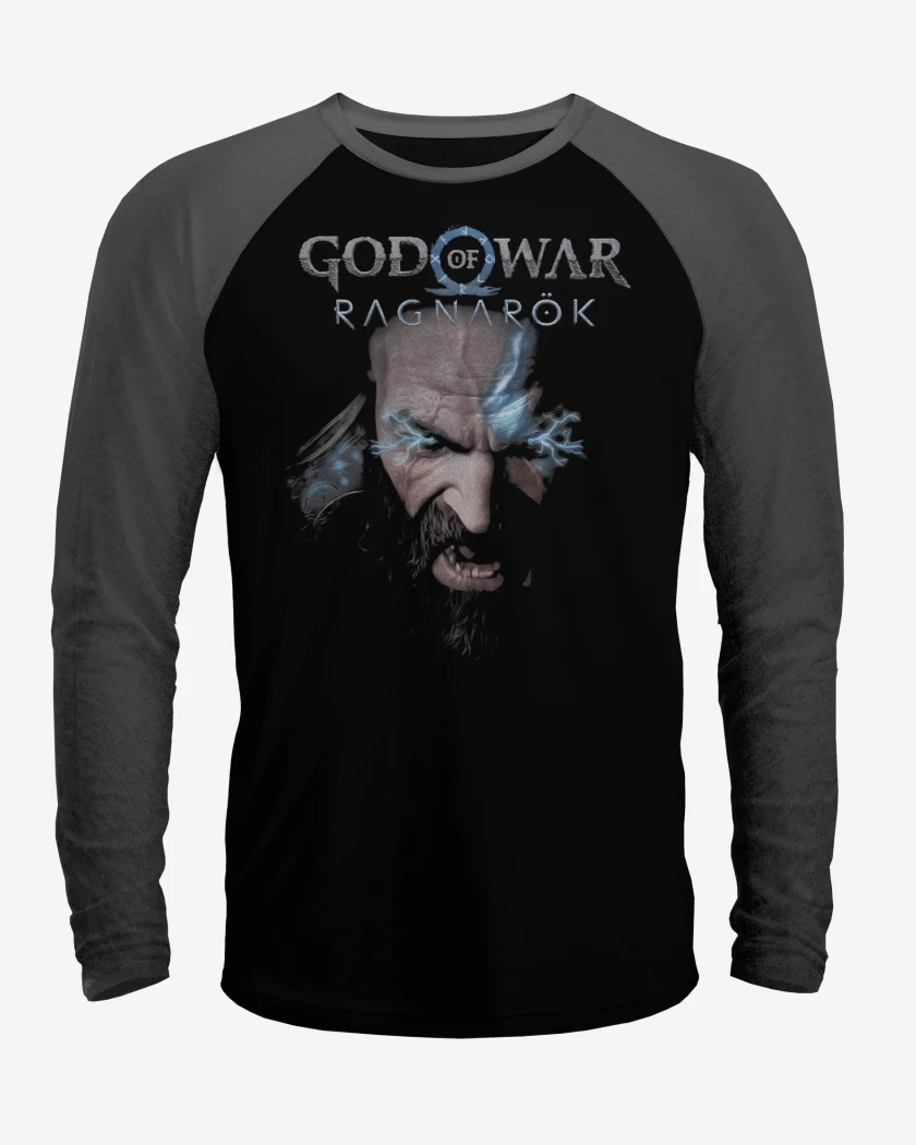 Polera Raglan Kratos Ragnarok