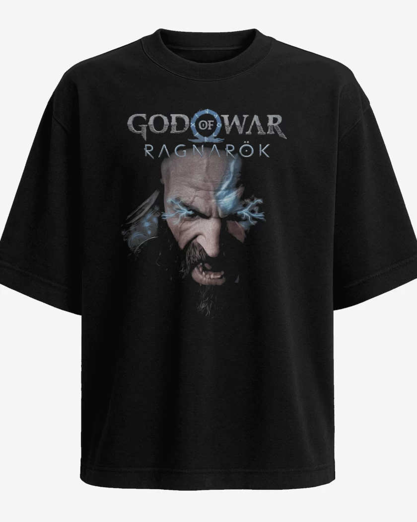 Polera Oversize Kratos Ragnarok