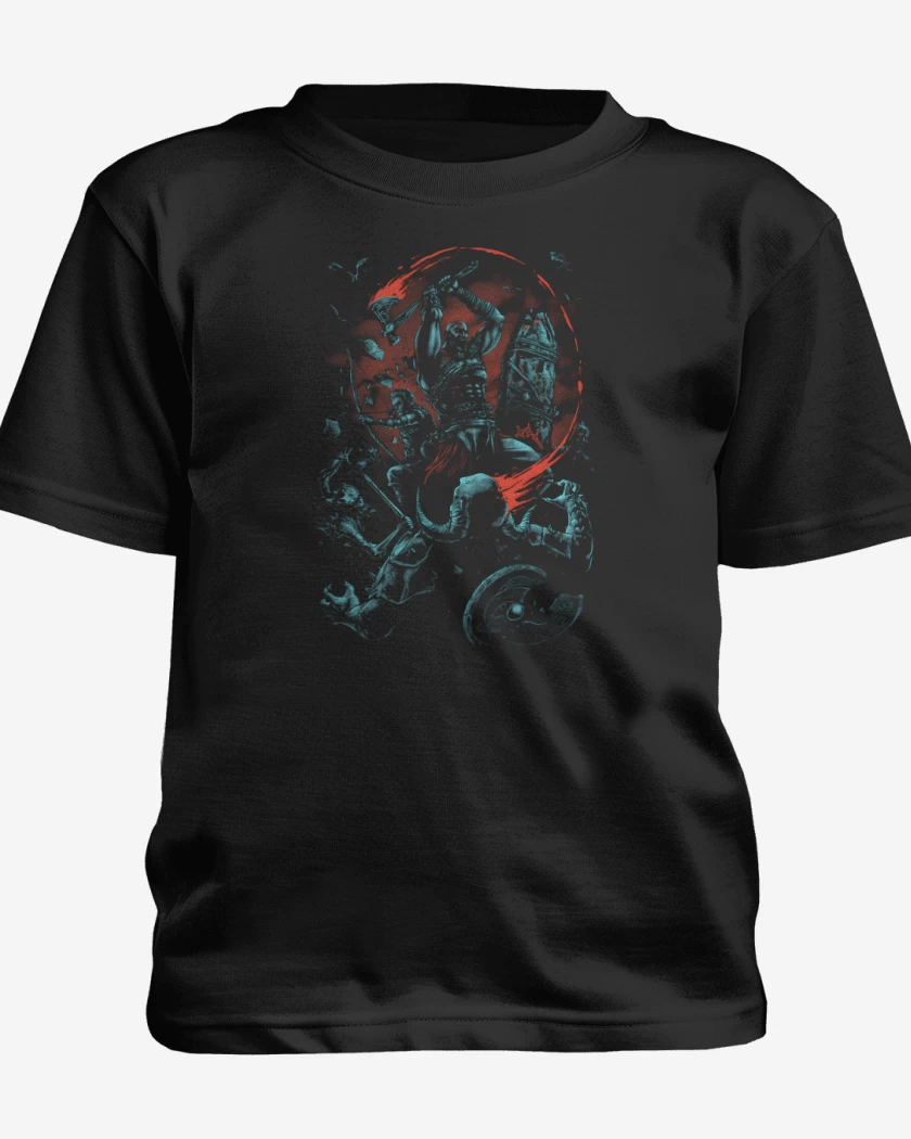 Polera de niño Negro de God of War 2018