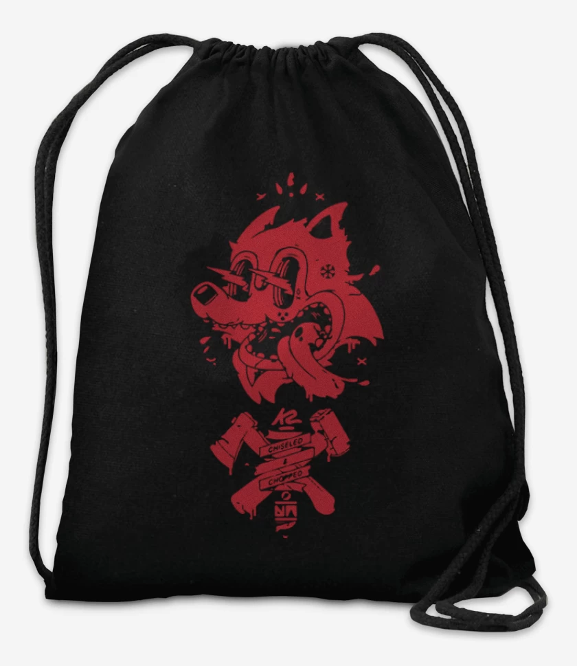 Mochila Negro de Red cat