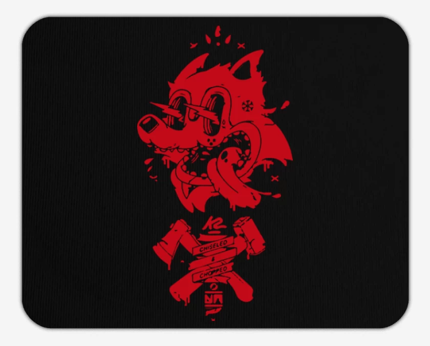 Mousepad Red cat
