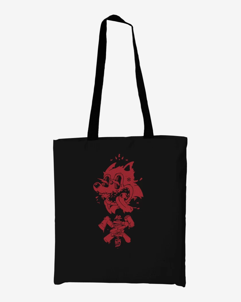 Totebag Red cat