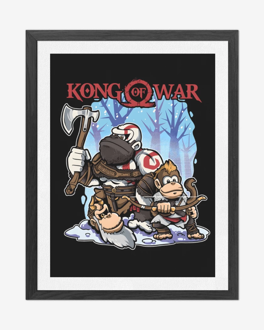Cuadro decorativo Kong of War 