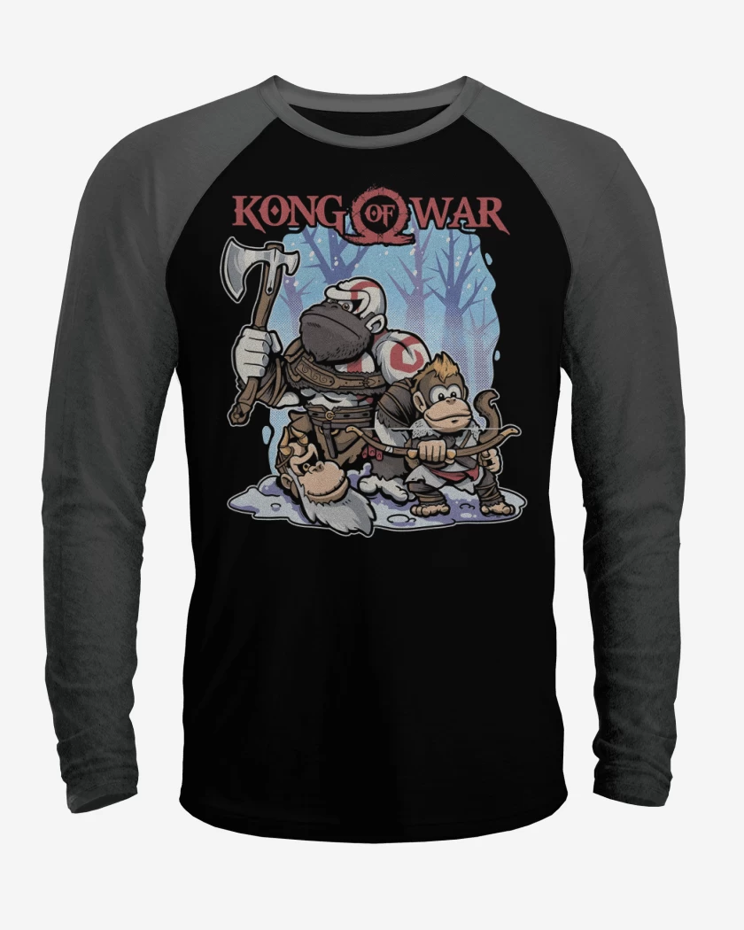 Polera Raglan Kong of War 