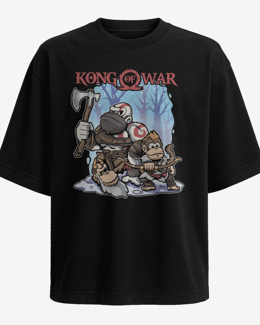 Polera Oversize Kong of War 