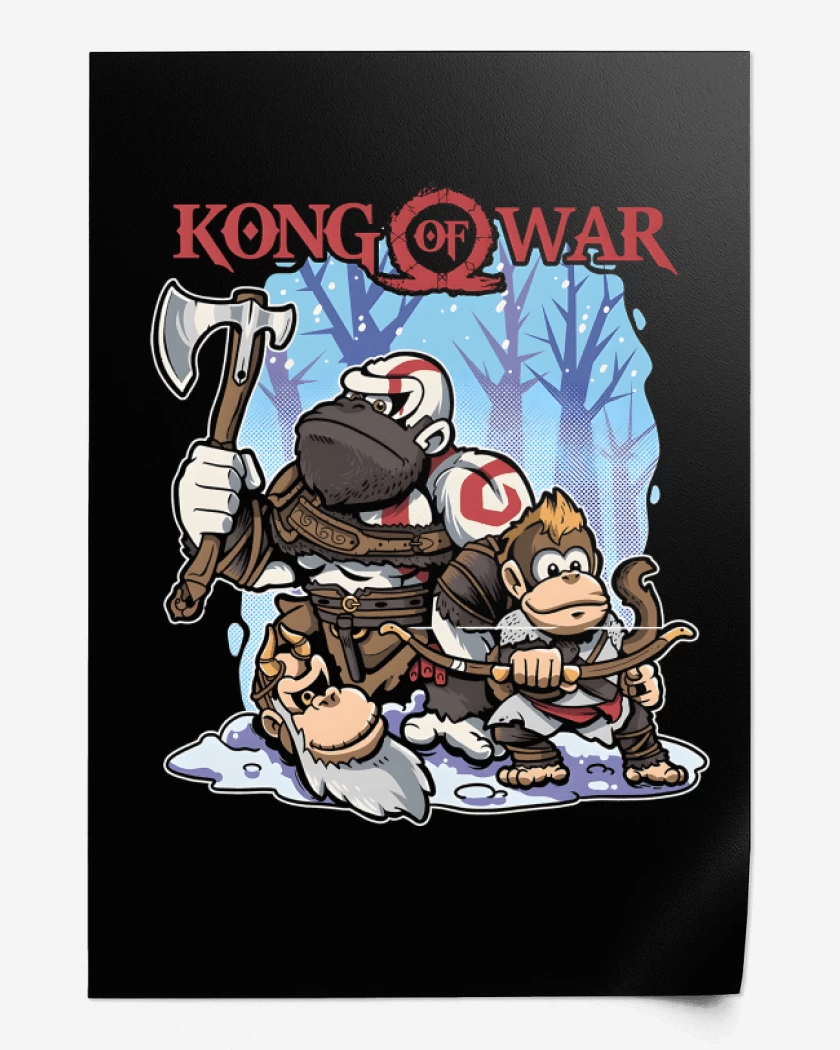 Print Kong of War 