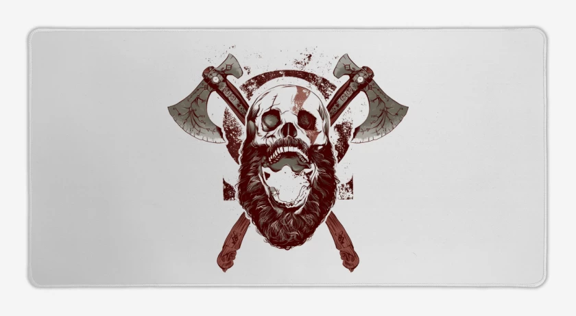 Mouse pad Gamer Kratos Vikingo 2
