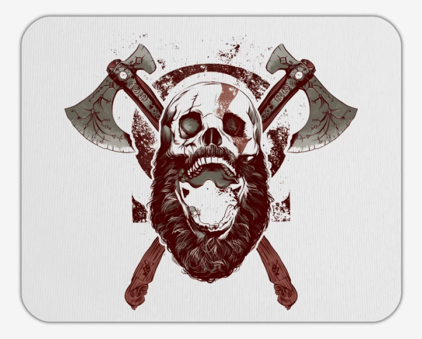 Mousepad Kratos Vikingo 2