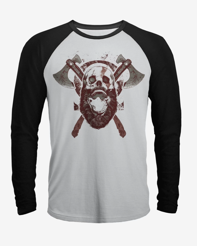 Polera Raglan Kratos Vikingo 2